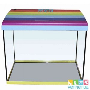 Aquarium of rectangular raduga